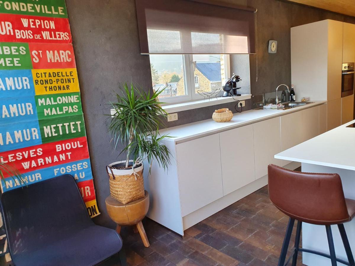 Vue Sur Meuse Apartman Profondeville Kültér fotó