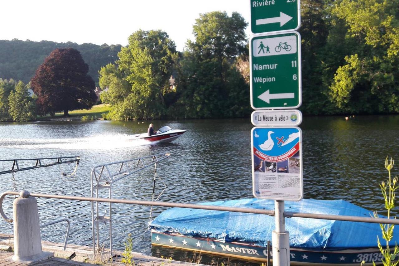 Vue Sur Meuse Apartman Profondeville Kültér fotó